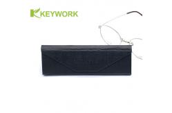 China Tri-Folding Optical Triangular Metal Eyewear Case Resist Compression Chinese Manufacturer supplier