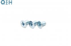 China DIN 965 Cross Recessed Countersunk Flat Head Screws Zinc Plating supplier
