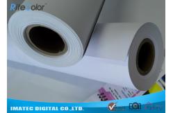 China Matte Printable PP Synthetic Paper , Polypropylene Paper Rolls For Dye Ink supplier