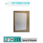 White Color Customized Decorated Powder Coating Low Glossy RAL 9001 For Metal for sale