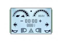 China Custom 5V LCD Display Screen Seven Segment Speedometer Car Speed Meter supplier