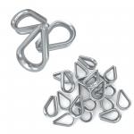 CE Stainless Steel Wire Crimp Sleeves Thimbles Anti Abrasion Rustproof for sale