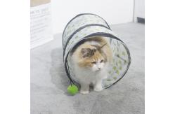 China Portable Collapsible 2 Way Mesh Cat Tunnel supplier