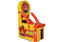 China Coin Operated Indoor Playground Boxing Punch Machine Arcade 1 Player supplier