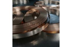 China Copper Beryllium BrB2 BrBNT1.9 Bronze Ribbon / Tape / Strip 0.02mm To 2mm supplier
