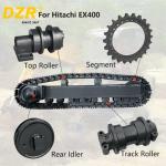 H-i-t-a-c-h-i EX400 Chassis Assembly Excavator Top Track Roller Idler Sprocket Segment For Undercarriage Spare Parts 9129347 9099140 1010956 9099137 for sale