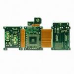 Immersion gold Rigid Flexible PCB printed circuit boards for touch screen , rigid flex board for sale