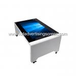 43 Inch Meeting Room Waterproof Smart PCAP Touch Screen Table Display with Win 10 System for sale
