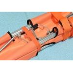 Portable Medical Emergency Folding Stretcher With Heavy Duty Handle Carrying Case