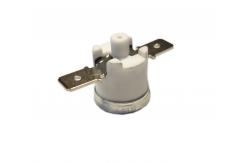China Manual Reset 12.4mm Ceramic KSD301 Thermostat with Bracket Terminal supplier