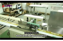 China Cold Glue 65kw School Notebook Making Machine supplier