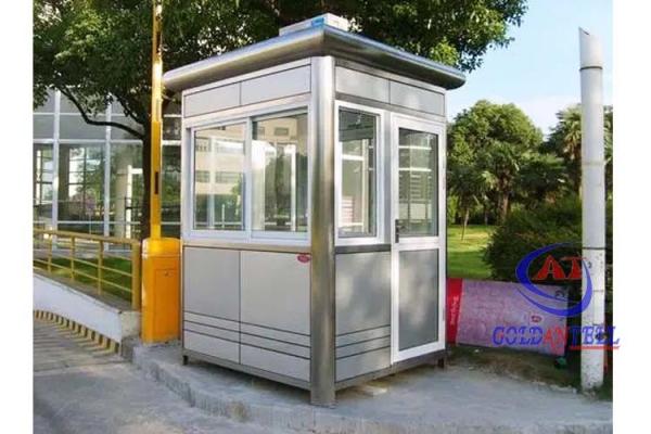 Custom Colour Steel Security Guard Post Pavilion Stand For Outside