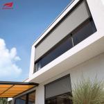 Aluminium Alloy Zip Track Blinds With Rainproof Function In Commercial Spaces for sale