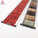 Aluminium Listello Tile Trim , Weather Resistance Listello Mosaic Tile Trim for sale