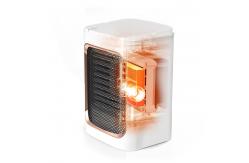 China Mini Portable Electric Fan Heater 1000W Heating PTC Ceramic Heater Fan supplier