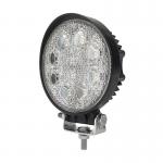 Round LED Work Light Waterproof LED Auxiliary Light 24W With Diecast Aluminum Housing for sale