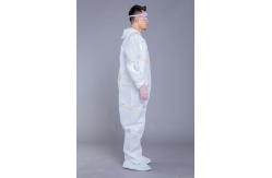 China Disposable Microporous Personal Protective Coverall AAMI Level 3 supplier