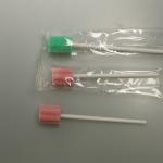 Disposable Sterile Foam Tipped Oral Care Swab With PP Stick for sale