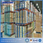 Double Deep Pallet Metal Rack For Cold Storage Applications for sale