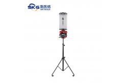 China Manual Elevation 180 Balls Badminton Launcher Machine supplier