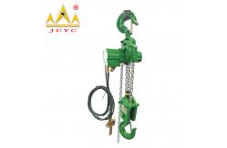 China 2ton Capacity Explosion Proof Chain Pneumatic Air Hoist With Reliable And Low Maintenance supplier