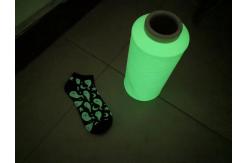 China OEM 450D Glow Dark Yarn Winter Glow Yarn  8 Hours Glow Time supplier