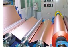 China Low Profile ED Copper Foil Thickness 35um For Flexible Printed Circuit supplier