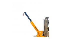 China Compatibility Forklifts Telescopic Extension Arm Forklift Jib Extension With Safety Chain supplier