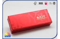 China UV Print Paper Rigid Shoulder Box For Festival Present Package 182gsm supplier