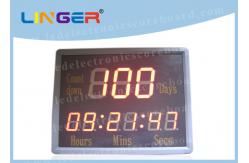 China 8'' 200mm Digital Countdown Clock , Portable Shot Clock IR Remote 12kgs supplier