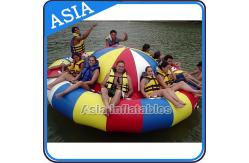 China Fireproof 3m Inflatable Disco Boat With 8 Seats Pvc Inflatable Water Games supplier