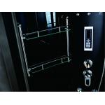Customizable Shower Room With Matt Black Profile And Tempered Glass For Luxurious