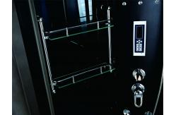 China Customizable Shower Room With Matt Black Profile And Tempered Glass For Luxurious supplier