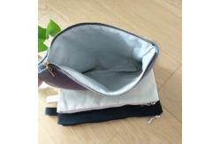 China Cotton Lining 12*8.5 Canvas Pen Case Stationery Storage supplier