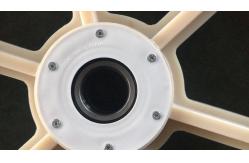 China 660 Mm Five Bundled Conductor Stringing Pulley Block supplier