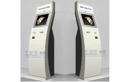 China Hotel Self Checkout Kiosk Suppermarket Self Service Kiosk With Card Reader supplier