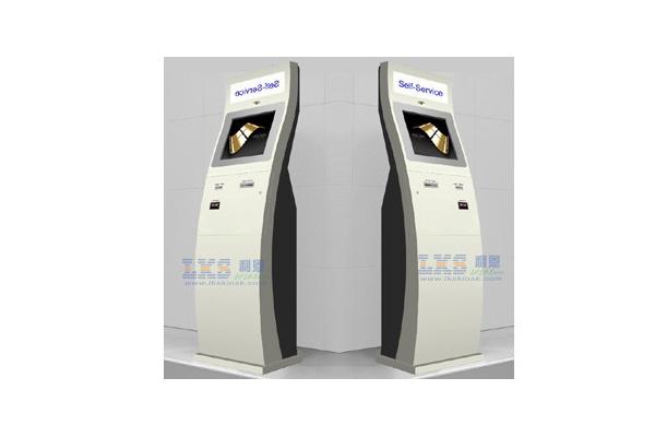 Hotel Self Checkout Kiosk Suppermarket Self Service Kiosk With Card Reader