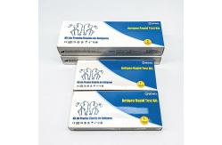 China Swab Antigen Sars Cov 2 Rapid Test Kit Disposable Colloidal Gold Method supplier