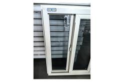 China American Customized UPVC Sliding Window Single Glass With Engineered Vinyl supplier