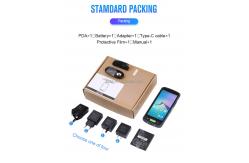 China 4G Touch Screen Pda Android Barcode Scanner NFC BT4.0 CE Sealed Environment supplier