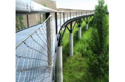China High Strength Stainless Steel Rope Mesh Balustrade Architectural 7x19 2.5mm supplier