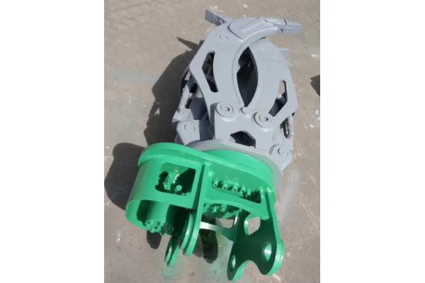 High Strength 360 Degree Excavator Rotating Grapple high resistance