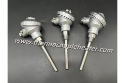 China Accurate Stable Assembled PT100 RTD / Thermocouple Temp Sensor with Transmitter  4~20mA supplier