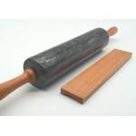 Smooth Surface Stone Rolling Pin , Noodle Rolling Pin  Hand Burnishing