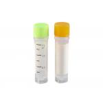 Medical Grade Polypropylene Screw Lips 2D Cryogenic Tubes For Science Lab for sale