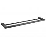 scratch resistant Bathroom Toilet Paper Holder 3 Layers Matte Black finish
