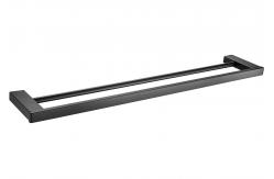 China scratch resistant Bathroom Toilet Paper Holder 3 Layers Matte Black finish supplier