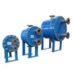 Full Welded Plate Heat Exchanger Evaporator Heater Cooler Plate and Shell Heat Exchanger for sale