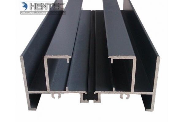 OEM Aluminum window frames extrusions Q / 320281/PDWD-2008
