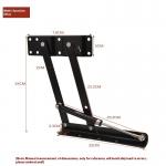 Metal Hardware Fittings Furniture Gas Hydraulic Hinge Mechanism for Coffee Table Desk